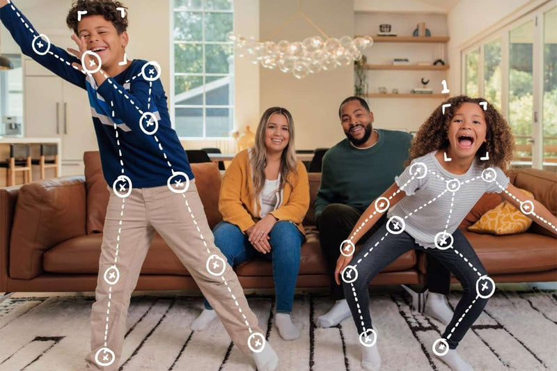 Ein intelligentes Spiel, das sich mit Ihren Kindern bewegt